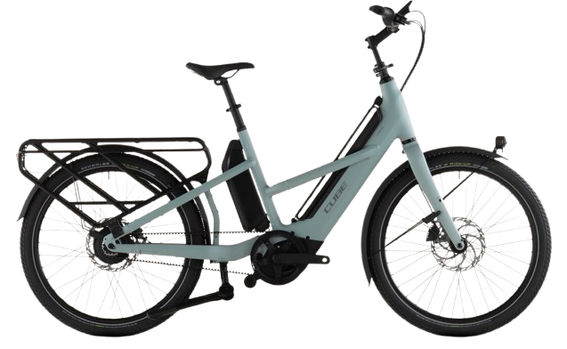 Cube Longtail Hybrid Comfort 800 - 800 Wh - 26 pulgadas - Longtail - 2026 - Gris