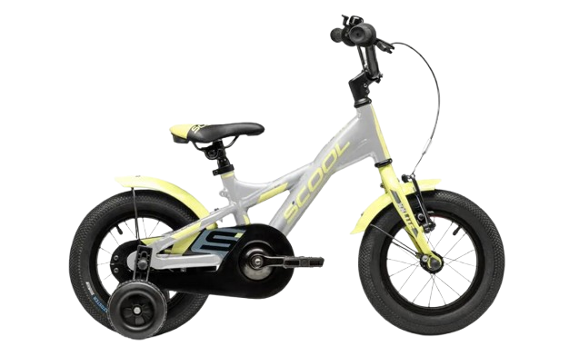 S'cool XXlite 12 1 velocidad - 12 pulgadas - Cuadro en Y - Plata