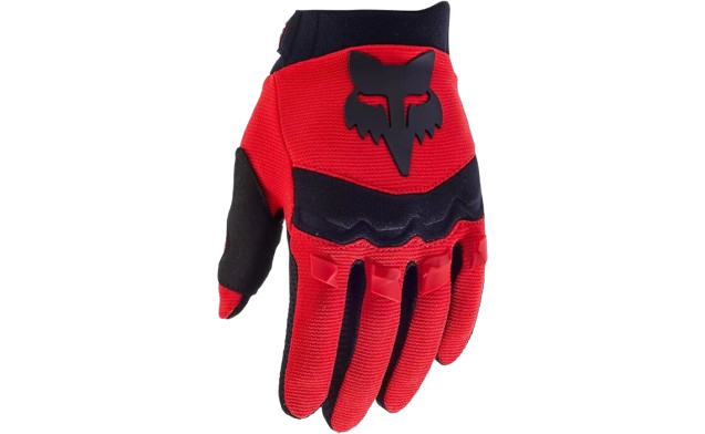 Guantes largos Fox Youth Dirtpaw - Rojo