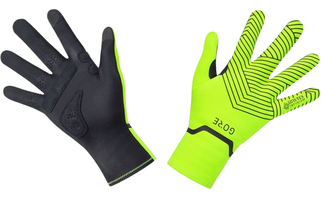 Guantes largos Gore C3 Windstopper Stretch Mid - Amarillo