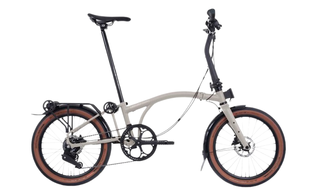 Brompton G Line Explore - 20 pulgadas - Cuadro plegable - 2026 - Weiß