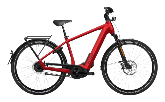 Flyer G1 Upstreet 7.23 HS EU (Candado NL) - 750 Wh - 28 pulgadas - Diamante - Rojo