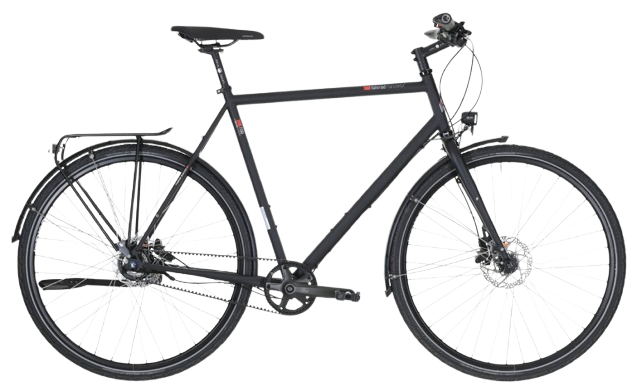 VSF Fahrradmanufaktur T-700 Alfine - 28 pulgadas - Diamante - 2026 - Negro